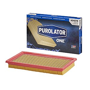 Purolator A24278 PurolatorONE Advanced Engine Air Filter $6.48 + Free Shipping w/ Prime or on $35+