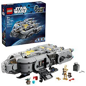 701-Piece LEGO Star Wars: The Mandalorian and Grogu Anzellan Starship $61.95 + Free Shipping