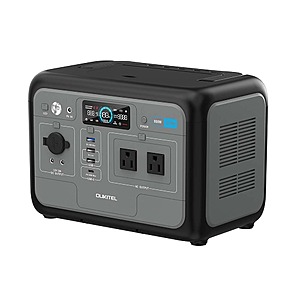 OUKITEL P800E Plus 800W Portable Power Station 512Wh Lifepo4 Battery $179.60 + Free Shipping