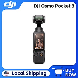 DJI Osmo Pocket 3 1-Inch CMOS 4K/120fps Handheld Gimbal Camera $334.90 + Free Shipping