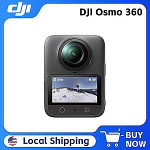 DJI Osmo 360 8K 360&deg; Camera with Dual 1-Inch Sensors Standard Combo $316.80 + Free Shipping