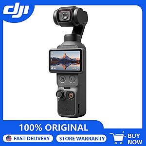 DJI Osmo Pocket 4 1" CMOS 4K/240fps 3-Axis Gimbal 107GB $393.30 + Free Shipping