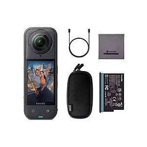 Insta360 X5 8K30fps 360 Video with Dual 1/1.28" Sensors 208 Mins Battery $341.50 + Free Shipping