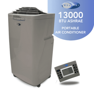 Whynter Dual Hose Portable Air Conditioner with Dehumidifier & Fan 420 sq ft Efficiency 13,000 BTU ARC-131GD $200.99