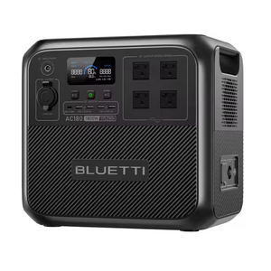 Cert. Refurb：BLUETTI AC180 Solar Portable Power Station | 1152Wh 1800W, LiFePO4 App Control $320 + Free Shipping