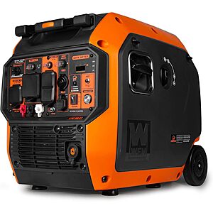 WEN 6800-Watt Dual Fuel RV-Ready Electric Start Portable Inverter Generator with Fuel Shut Off and CO Watchdog for Electric Vehicle Backup (DF680iX) $670.32