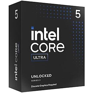 Intel Core Ultra 5 Desktop Processor 245KF + LEGO Batman: Legacy of the Dark Knight Intel Spring Game Bundle - $139.99 Prime Members