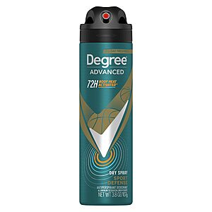3.8-Oz Degree Men Sport Defense Antiperspirant Deodorant Dry Spray $4.23 w/ S&S + Free Shipping w/ Prime or on $35+