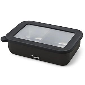 S'well Stainless Steel Leakproof Bento Box (Onyx) $18.62 + Free Shipping w/ Prime or on $35+