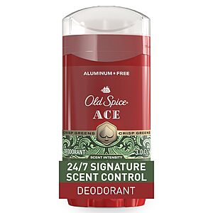 3-Oz Old Spice Aluminum Free Men's Deodorant (Ace w/ Grapefruit, Bay Leaf & Fresh Foliage) $4.42 w/ S&S + Free Shipping w/ Prime or on $35+