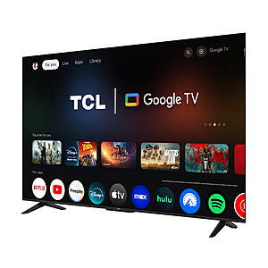 TCL 65" Q Series QLED 4K UHD HDR Smart Google TV (NEW 2025) - Dolby Vision, Dolby Atmos, Motion Rate 240, HDR 10+, Auto Game Mode - 65Q51K~$358 @ Walmart~Free Shipping Or Pickup!