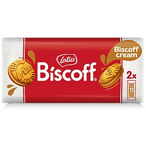 Lotus Biscoff Sandwich Cookies, Biscoff Cream, 22 Cookies per pack, 7.76 Ounce~$3.77 With S&S @ Amazon