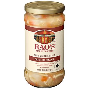 Rao's Made For Home Chicken Noodle Soup, 16 oz~$3.17 After Coupon & S&S @ Amazon