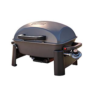 Nexgrill Tabletop 1 Burner Gas Grill, Compact with Cast Aluminum Frame Offers 10000 BTU, Locking Lid, Piezo Ignition, 183 Sq In Cooking Space~$83.57 @ Amazon