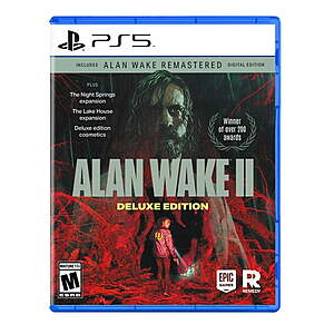 YMMV Alan Wake II Deluxe Edition PS5
