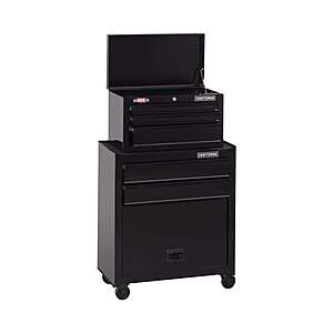 Craftsman 26.5 in. 5 drawer Steel Ball-Bearing Tool Center 45.5 in. H X 14 in. D $149