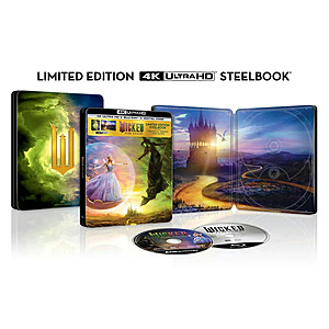 Gruv.com 4K Steelbook Deals - 2 for $40 Wicked: For Good, Mortal Combat, Casino, Shazam, Animal House, Back to The Future, Twister, Wolf Man, Full Metal Jacket & Many More