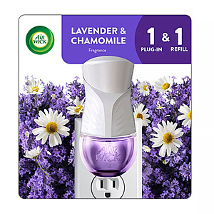 $1.34 ac's WALGREENS PICK UP at $10 Air Wick Plug-In Kit Lavender & Chamomile, Warmer + 1 Refill, 1.0 set