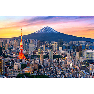Round Trip San Francisco to Tokyo Japan $544 Nonstop Airfares on ZIPAIR Basic Economy (Travel August - September 2026)