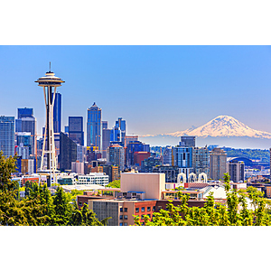 Round Trip New Orleans - Seattle or Vice Versa $197 Airfares on American, Southwest or Delta Air Lines BE (Summer Travel June - September 2026)