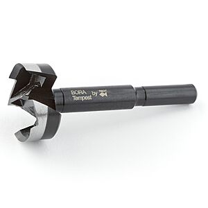 Bora 35mm Dia Tempest Forstner Bit 90mm OAL, Round 10mm Shank $12.41