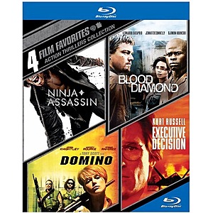 4 Film Favorites: Action Thrillers (Blu-ray Set) $11.99 Gruv.com