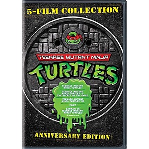 Teenage Mutant Ninja Turtles: 5-film Collection (Box Set) [DVD] $9.49 Gruv.com