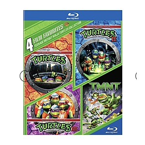 Teenage Mutant Ninja Turtles 4 Film Collection [Blu-ray] $12.49 Gruv.com
