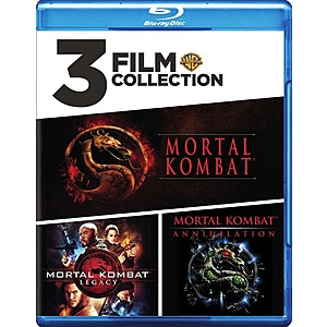 Mortal Kombat/Mortal Kombat 2/Mortal Kombat: Legacy (Box Set) [Blu-ray] $10.83 Gruv.com