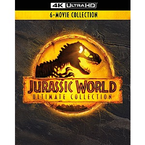 Jurassic World: Ultimate Collection (4K Ultra HD + Blu-ray (Boxset)) $49.99 plus extra 15% Off for new Gruv users