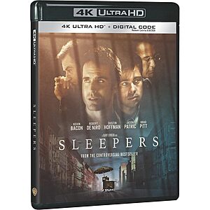 Sleepers (4K Ultra HD + Digital) $14.24 Amazon