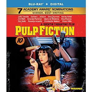 Pulp Fiction Blu Ray + Digital $6.99 Amazon.com
