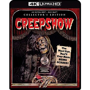 Creepshow (1982) - Collector's Edition 4K Ultra HD + Blu-ray [4K UHD] $20.68 Amazon.com