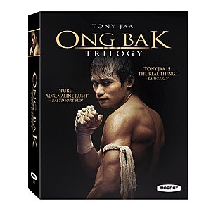 Ong Bak Trilogy Blu Ray $8.49 Amazon.com
