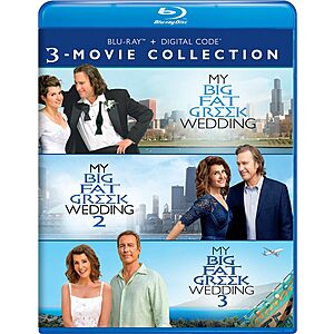 My Big Fat Greek Wedding 3-Movie Collection - Blu-ray + Digital $11.99 Amazon.com