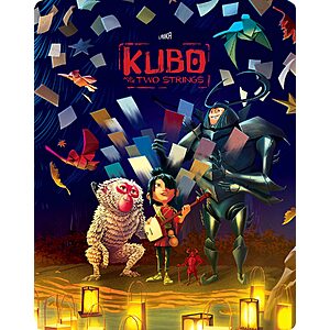 Kubo and the Two Strings - Limited Edition Steelbook 4K Ultra HD + Blu-ray [4K UHD] $24.49 Amazon.com