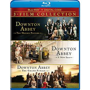 Downton Abbey 3-Film Collection - Blu-ray + Digital (Blu-ray + Digital) [Blu-ray] $22.99 Plus extra 15% Off for new Gruv Customers
