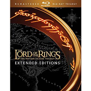 Lord of the Rings Motion Picture Trilogy, The (Extended Edition)(BD Remaster) Blu Ray $31.99 Amazon.com