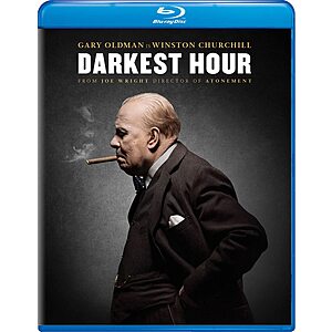 Darkest Hour Blu Ray $5.99 Amazon.com