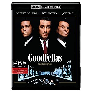 Goodfellas (4K Ultra HD + Blu-ray) $13.08 Amazon.com