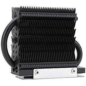 Thermalright HR-09 M.2 2280 PRO Black SSD Heatsink, Double-Sided Cooler, with Thermal Silicone Pad $6.93 @Amazon