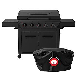 Nexgrill Daytona Pro 5-Burner NitroGuard Propane Gas Griddle w/ Cover $294.91