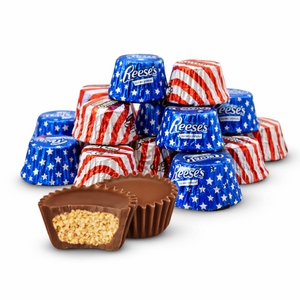 5-lbs Reese's Mini Milk Chocolate Peanut Butter Cups (Patriotic Foils) $20 + Free S&H