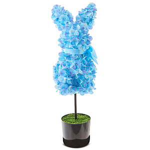 27" Way To Celebrate Hydrangea Bunny Topiary (Blue) $8.75 + Free Shipping w/ Walmart+ or on $35+