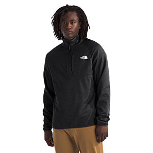 The North Face Men's Canyonlands Half-Zip Pullover (Black) $39.99 + Free Shipping on $50+