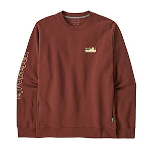 Patagonia Men's 73 Skyline Uprisal Crew Sweatshirt (Ink Black or Dried Vanilla) $39.89 + Free Shipping on $50+