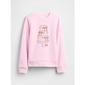 Gap Factory Kids' Graphic Sweatshirt (Primrose Pink) $7.64 & More + Free Shipping