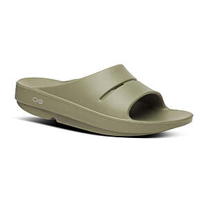 Oofos Men's OOahh Slide Sandals (2 Colors) $44.99 + Free Shipping