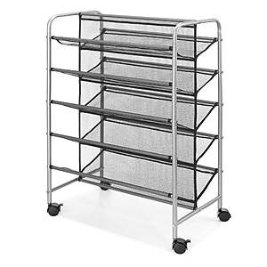 Mainstays 5-Tier Metal Mesh Shoe Rack Organizer (Black) $24.98 + Free Shipping w/ Walmart+ or on $35+