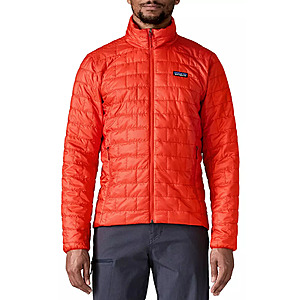 Patagonia Men's Nano Puff Jacket (Sizzle Red) $96.58 + Free Shipping